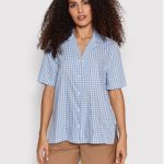 brixton-koszula-bunkier-gingham-01273-niebieski-relaxed-fit