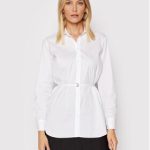 calvin-klein-koszula-cotton-belted-k20k203576-bialy-regular-fit