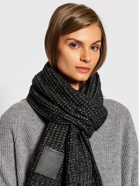 calvin-klein-szal-geometric-knit-scarf-k60k608491-czarny