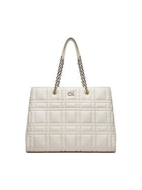 calvin-klein-torebka-re-lock-quilt-tote-w-lp-cmpt-k60k609880-bezowy