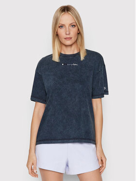 champion-t-shirt-crewneck-114945-szary-regular-fit