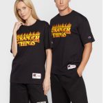 champion-t-shirt-stranger-things-unisex-217791-czarny-custom-fit