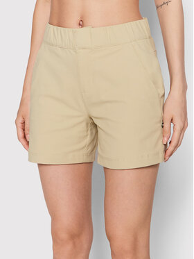 columbia-szorty-sportowe-firwood-camp-1885313-bezowy-regular-fit