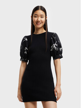 desigual-sukienka-dzianinowa-kassandra-22wwvk71-czarny-slim-fit