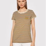 femi-stories-t-shirt-una-brazowy-slim-fit
