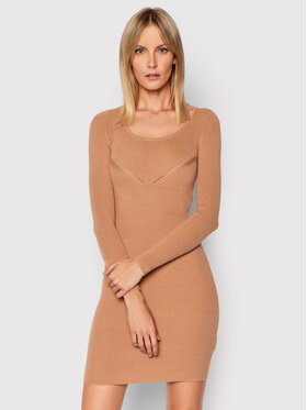guess-sukienka-dzianinowa-gloria-w1bk29-z2v40-bezowy-slim-fit