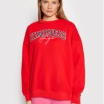 hugo-bluza-doccia-50465446-czerwony-oversize