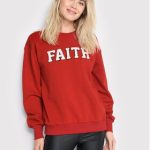 kaffe-bluza-faith-10506770-czerwony-relaxed-fit