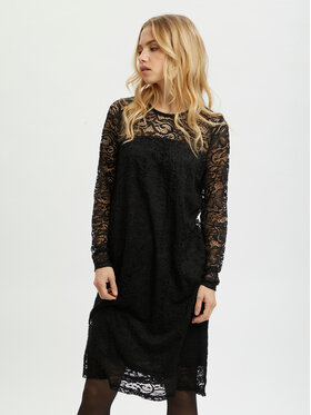 kaffe-sukienka-codzienna-sita-lace-10506029-czarny-regular-fit