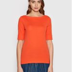lauren-ralph-lauren-bluzka-200654963130-pomaranczowy-regular-fit