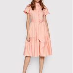lauren-ralph-lauren-sukienka-koszulowa-200861811001-rozowy-regular-fit