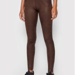 nebbia-spodnie-materialowe-leather-look-bubble-538-brazowy-slim-fit