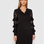 nissa-sukienka-dzianinowa-rz12358-czarny-regular-fit