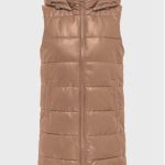 only-kamizelka-anja-15261497-brazowy-regular-fit