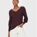 only-sweter-atia-15230147-bordowy-regular-fit