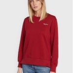 pepe-jeans-bluza-calista-pl581189-czerwony-regular-fit