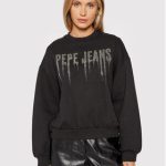 pepe-jeans-bluza-debbie-pl581120-czarny-regular-fit