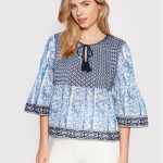 pepe-jeans-bluzka-mavis-pl304239-niebieski-relaxed-fit