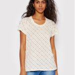 pepe-jeans-t-shirt-pl504093-bezowy-regular-fit