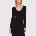 rinascimento-sukienka-dzianinowa-cfm0010758003-czarny-slim-fit