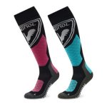 rossignol-zestaw-2-par-wysokich-skarpet-damskich-thermotech-rlkwx13-kolorowy