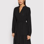 selected-femme-sukienka-koszulowa-mivia-16079687-czarny-regular-fit