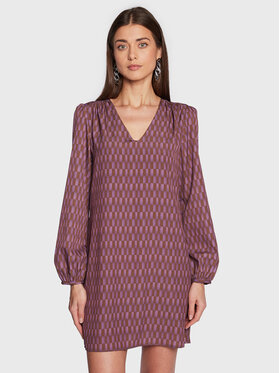 sisley-sukienka-codzienna-4c2glv02m-kolorowy-relaxed-fit