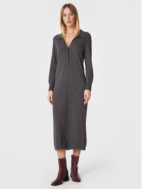 sisley-sukienka-dzianinowa-1044lv007-szary-regular-fit
