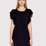 sisley-sukienka-dzianinowa-11apmv002-czarny-regular-fit
