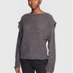 sisley-sweter-1068m1029-szary-boxy-fit