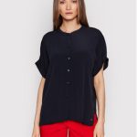 tommy-hilfiger-curve-bluzka-ww0ww33463-granatowy-relaxed-fit