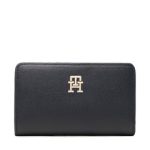 tommy-hilfiger-duzy-portfel-damski-th-timeless-med-bi-fold-aw0aw14633-granatowy