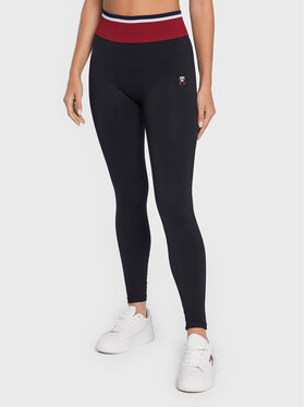 tommy-hilfiger-legginsy-seamless-s10s101494-granatowy-slim-fit