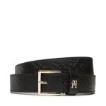 tommy-hilfiger-pasek-damski-th-square-3-0-monogram-aw0aw14240-czarny