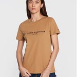 tommy-hilfiger-t-shirt-ww0ww28681-brazowy-regular-fit