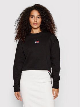 tommy-jeans-bluza-badge-drawstr-dw0dw12722-czarny-relaxed-fit