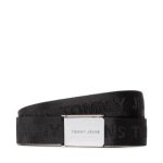 tommy-jeans-pasek-damski-tjw-fashion-webbing-belt-3-0-aw0aw11862-czarny