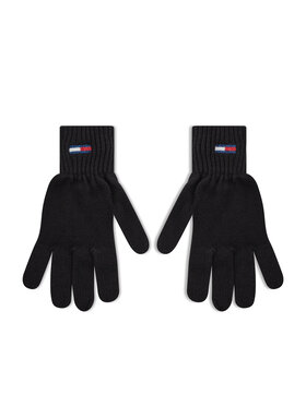 tommy-jeans-rekawiczki-damskie-tjw-ess-flag-glove-aw0aw10704-czarny