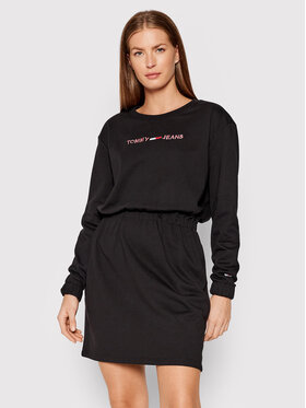 tommy-jeans-sukienka-dzianinowa-tjw-rwb-linear-dw0dw10376-czarny-regular-fit