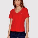 tommy-jeans-t-shirt-dw0dw14617-czerwony-slim-fit
