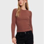 vero-moda-sweter-kiki-10257763-brazowy-slim-fit