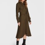 victoria-victoria-beckham-sukienka-koszulowa-1322wdr003876b-khaki-regular-fit
