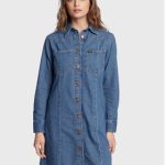 wrangler-sukienka-jeansowa-western-w24jllx8e-niebieski-regular-fit